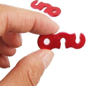 10pcs Red Aluminum Alloy Tent rope Tightener
